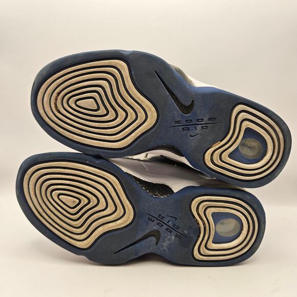 NIKE MEN\'S 4 AIR PENNY 2 ATLANTIC BLUE ORLANDO HOME 2023 FN4438-400 USED